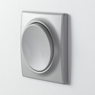 Interrupteur OneKeyElectro simple allumage, lot de 7, gris | Castorama