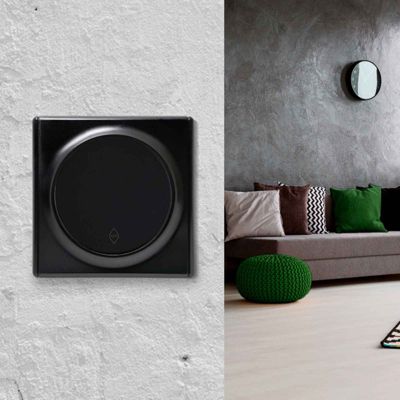 Interrupteur OneKeyElectro va-et-vient simple, noir | Castorama