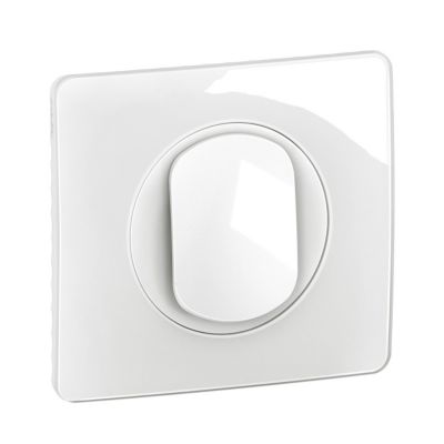Interrupteur poussoir Legrand Céliane 6A Blanc complet