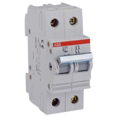 Interrupteur/sectionneur mod. 2P 63A SD200 ABB