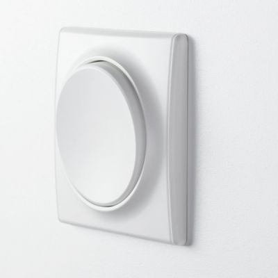 Interrupteur simple allumage complet OneKeyElectro Florence, blanc ...