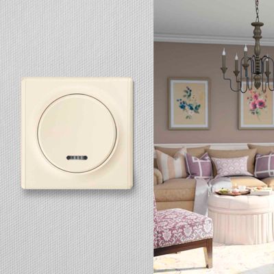 Interrupteur simple allumage LED, 1 voie, complet OneKeyElectro ...