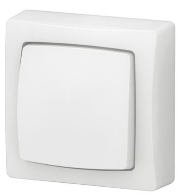 Interrupteur simple saillie Legrand complet blanc