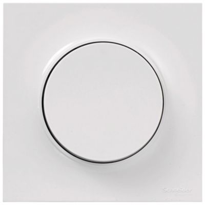 Interrupteur va-et-vient Schneider Electric Odace blanc complet vendu par 5 pièces