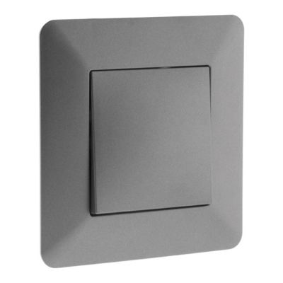 Interrupteur va et vient titanium - Artezo - Zenitech