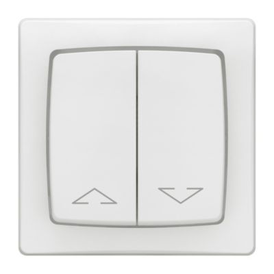 Interrupteur volet roulant Legrand blanc complet