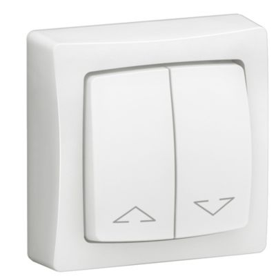 Interrupteur volet roulant Legrand blanc complet