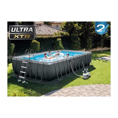 Intex - 26364 - Kit piscine ultra xtr rectangulaire tubulaire 7,32 x 3,66 x 1,32m