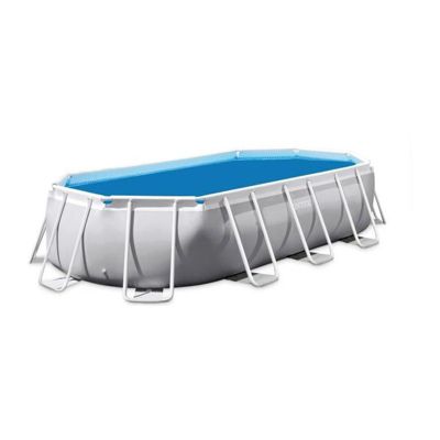 INTEX Bache a bulles - Pour piscine ovale 6,10m x 3,05m