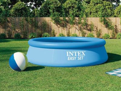 Intex kit piscinette easy set autoportante ronde o3,05 x h0,76m