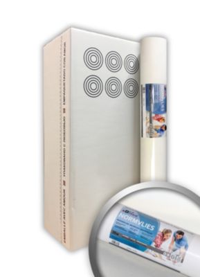 Intissé de rénovation revêtement non-tissé de lissage 150 g Profhome NormVlies 299-150 intissé à peindre professionnel  6 rouleaux