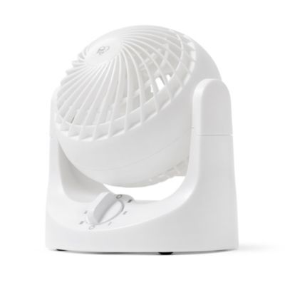 Iris Ohyama Woozoo Petit Ventilateur, Silencieux 28dB, 3 Vitesses, Blanc, PCF-HE10N