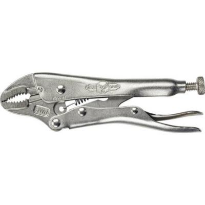 Irwin Tools T0502EL4 pince-étau 250 mm - mâchoires courbées, coupe-fil intégré