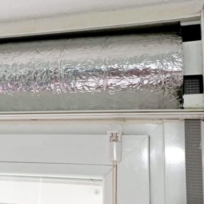 Isolant thermiqueavec aluminium et mousse (10 m x 60 cm) + ruban aluminium 10m - Isolation pour caravanes, maisons, radiateurs...