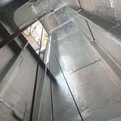 Isolation acoustique et thermique spéciale pour l'insonorisation (5 m x 1,2 m) - Avec couverture autocollante et aluminium