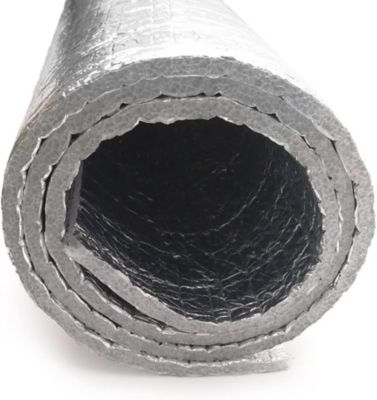 Isolation thermique 100 % aluminium avec mousse (5 m x 1,20 m). Isolation pour maisons, porches, radiateurs, caravanes et fourgons