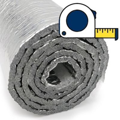 Isolation thermique e avec aluminium et mousse (AU MÈTRE) Largeur 60 cm. - Isolation pour caravanes, fourgons, maisons, radiateurs