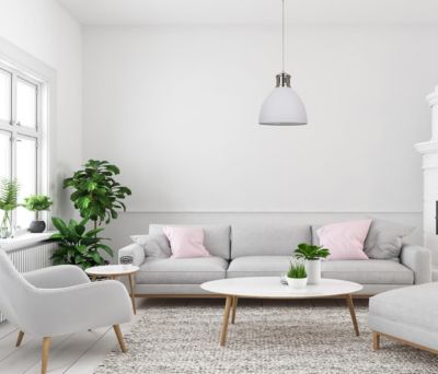 Italux Lola - Suspension Industrielle Et Rétro Blanc, Nickel Satiné 1 Lumière avec Abat-Jour Blanc, E27