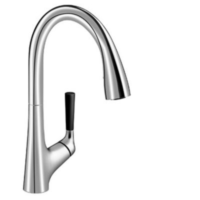 JACOB DELAFON Mitigeur cuisine Malleco Bec haut chrome douchette extractible