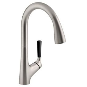 JACOB DELAFON Mitigeur cuisine Malleco infrarouge Bec haut chrome douchette extractible