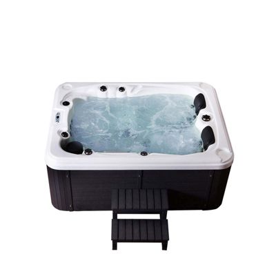 Jacuzzi extérieur BEACH Avec escalier et couverture thermique