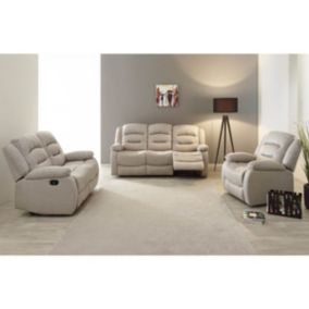 JANS - Ensemble Canapés 3 Places + 2 Places + Fauteuil