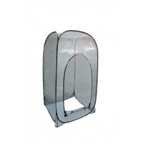 Jany Facil-Serre - mini serre haute - L.100xP.100CMxH.185 cm - Housse en PVC