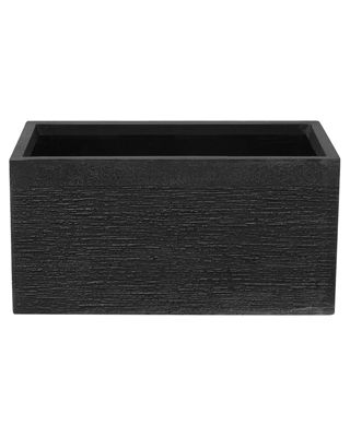 Jardinière noire au style moderne 60 cm MYRA