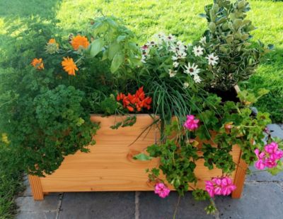 Jardinière Douglas Premium rectangulaire 50X80X48CM Mon petit Potager