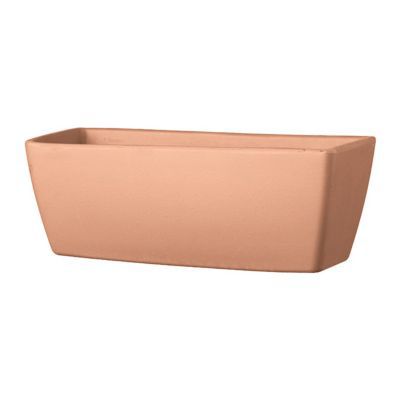 Jardinière en terre cuite Garda 31,4 x 15,6 cm white