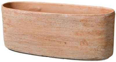 Jardinière en terre cuite Luna 33 x 13 x h.12,2 cm