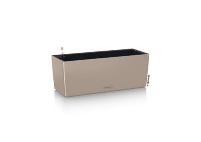 Jardinière Lechuza Color brun sable 50 x 19 x h.19 cm