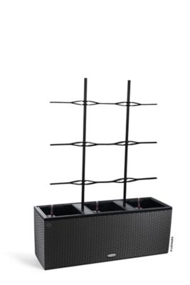 Jardinière Lechuza Trio Cottage granit 100 x 32 x h.34 cm