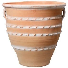 Jarre terre cuite Deroma Antalya 46 x h.50 cm