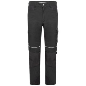 JCB D+26 Trade Black Hybrid Stretch Trouser 32