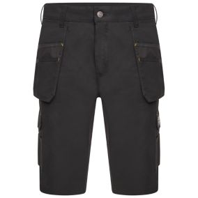 JCB D+27 Trade Black Hybrid Stretch Shorts 28