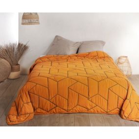 Jeté de lit Calisson (150x200 cm - Orange)