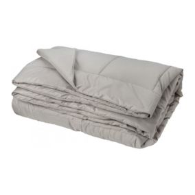 Jeté de lit  - Effet duvet (160x240 cm - Gris Galet)