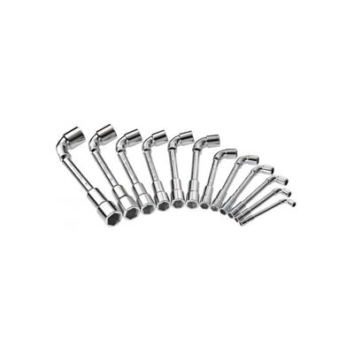 Jeu de 16 clés à pipe débouchées métriques FACOM 75.JE16 - 8 à 24 mm
