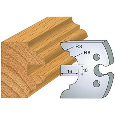 Jeu de 2 Contre-fers Profilés Acier HT 48 x 5,3 mm - N 251 Profil ...