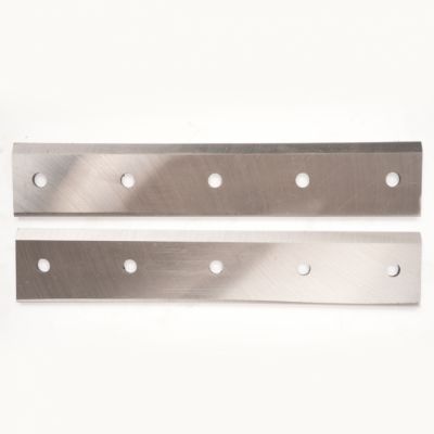 Jeu de 2 fers pour broyeur de végétaux thermique ST PIERRE DU CHAMP Réf 500339