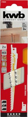 Jeu de 2 lames de scie sabre pour coupe-branches Einhell