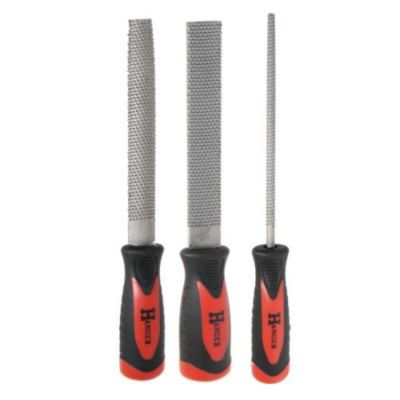 Jeu de 3 râpes à bois 200mm - HANGER - 110391
