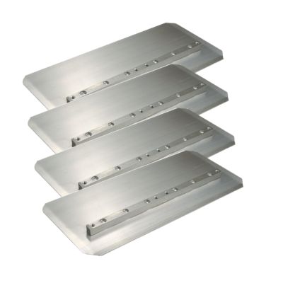 Jeu de 4 pales mixtes acier pour talocheuse 900 mm