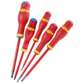 Jeu de 5 tournevis Protwist isolés 1000 V - FACOM - ATD.J5VE