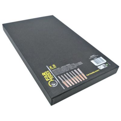Jeu de 8 gouge à bois - FARTOOLS - 113815