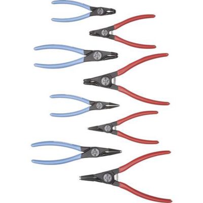 Jeu de 8 pinces pour circlips Gedore 1692275, acier Chrome Vanadium, livré en i-BOXX 72