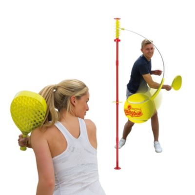 Jeu de balle Swingball CLASSIC en métal  rouge