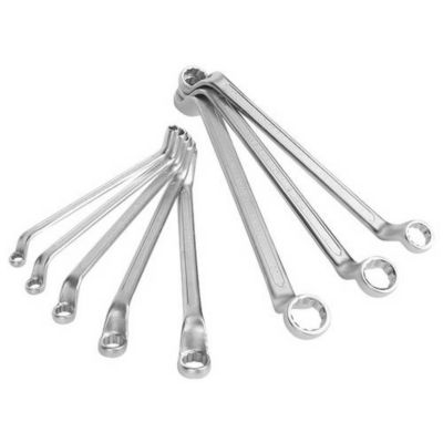 Jeu de clés polygonales doubles 8 pièces WP202509 - 6 à 22 mm, acier Chrome-Vanadium