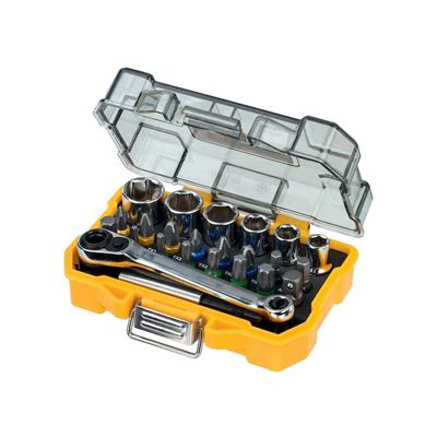 Jeu De Douille Et D'embouts Dewalt Dt71516-qz 24 Pièces